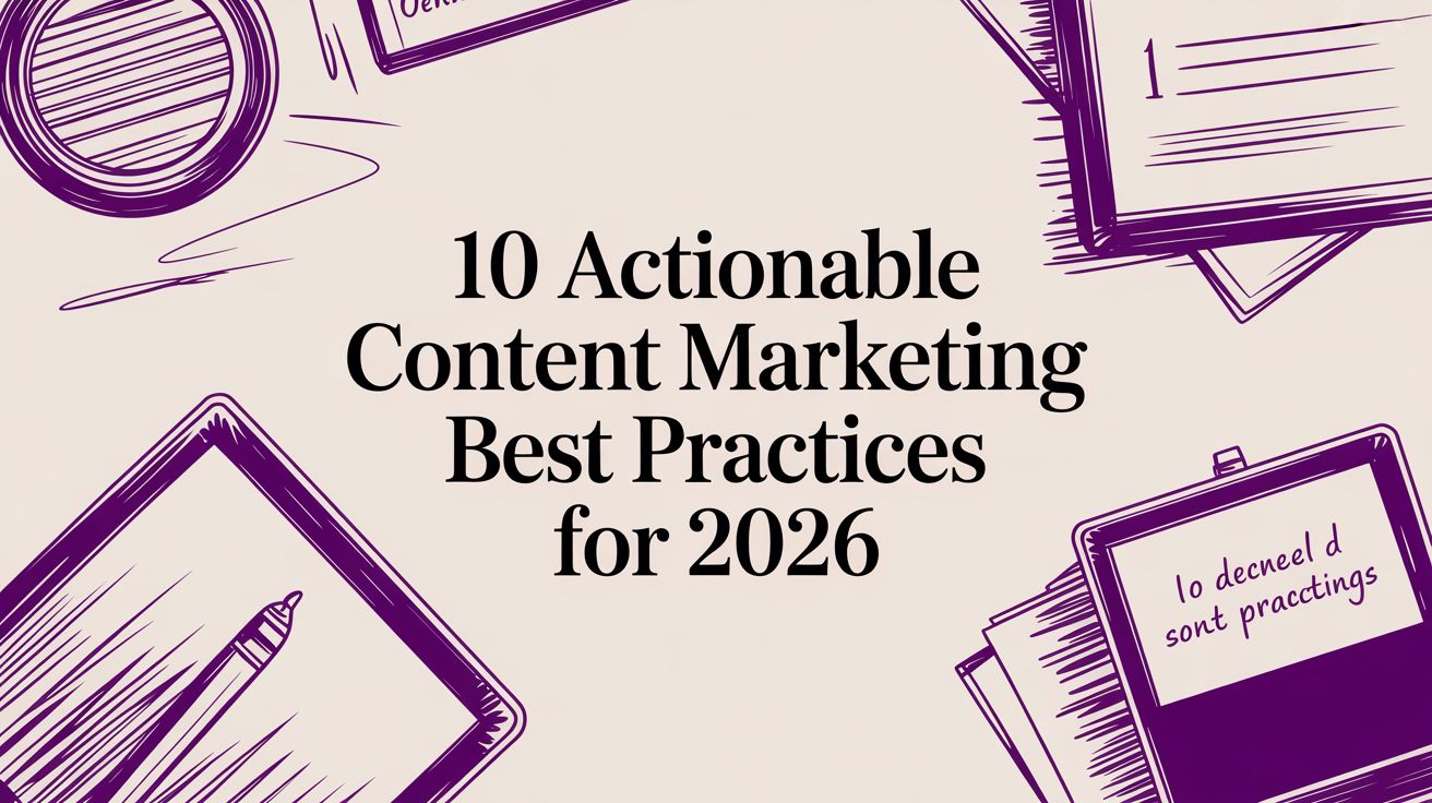 10 Actionable Content Marketing Best Practices for 2026 — AI Strategy | iSupplyAI