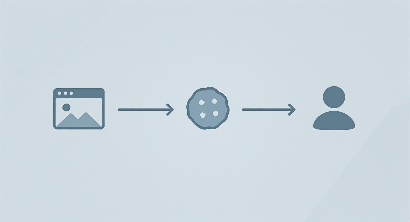 Infographic about 1st party cookie