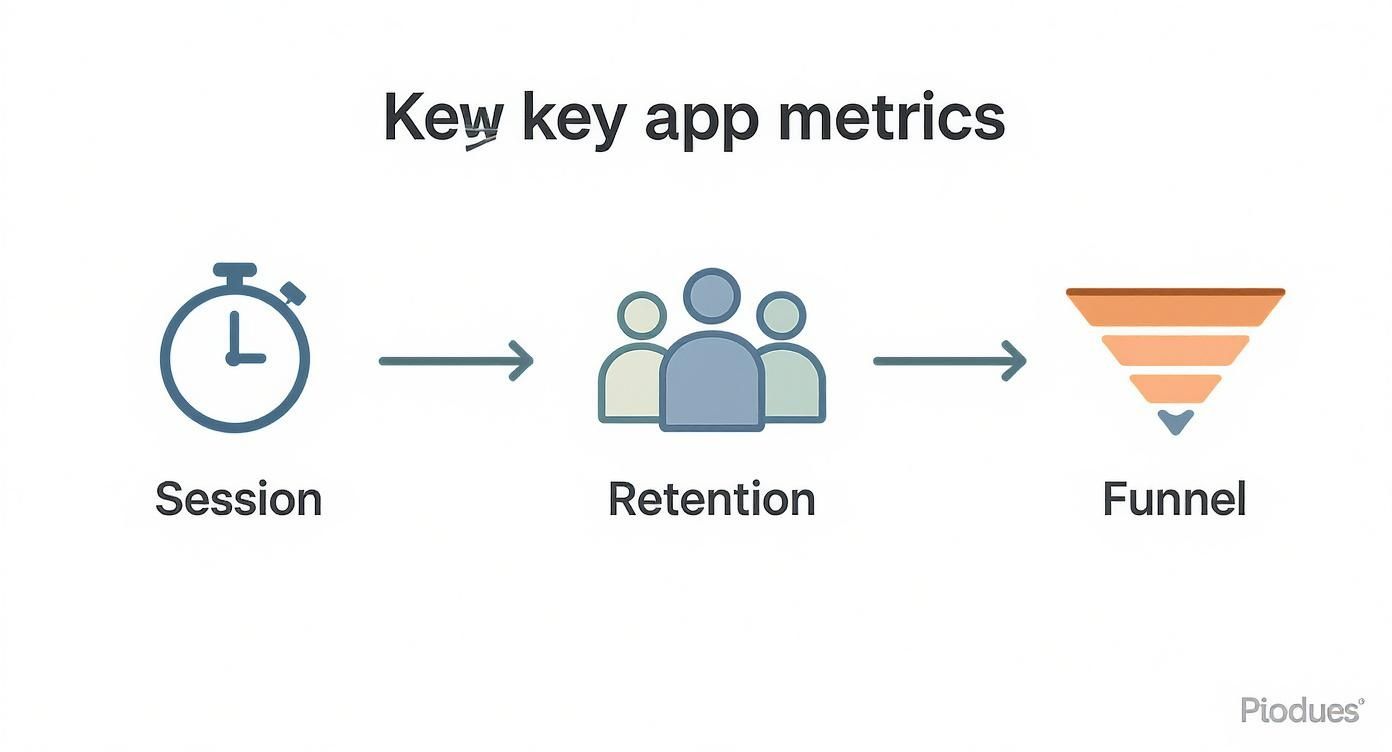 Infographic about analytics for mobile