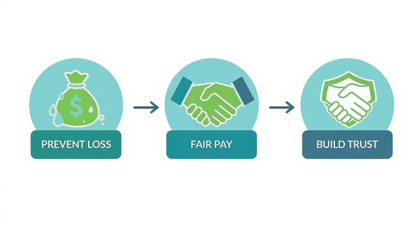 Infographic about tracking affiliate links