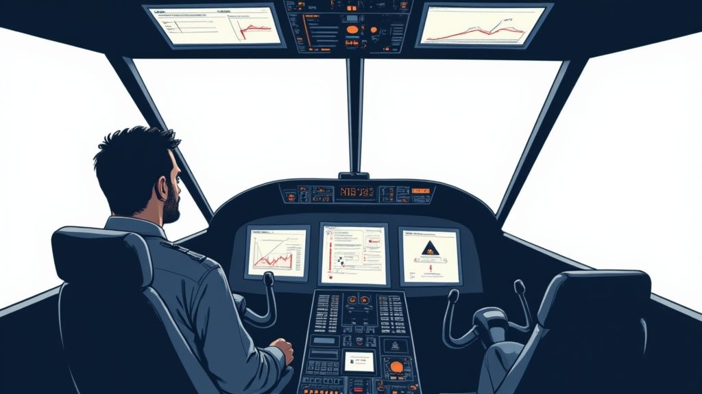 Dashboard cockpit view