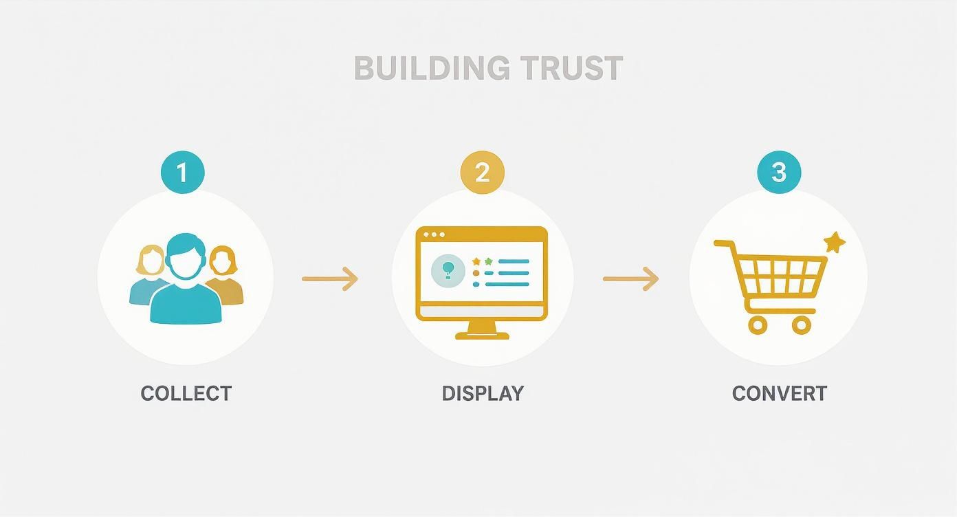 Infographic about how to improve website conversion rates