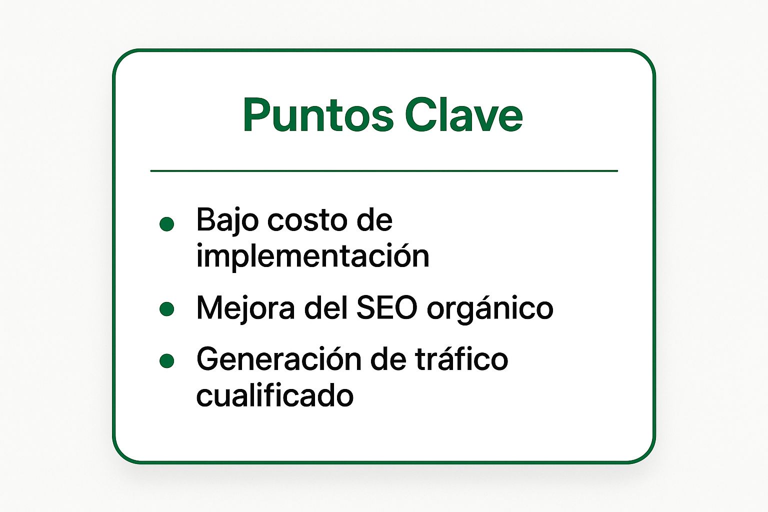 Infographic showing key data about Marketing de Contenidos: Atrae y educa a tu audiencia ideal