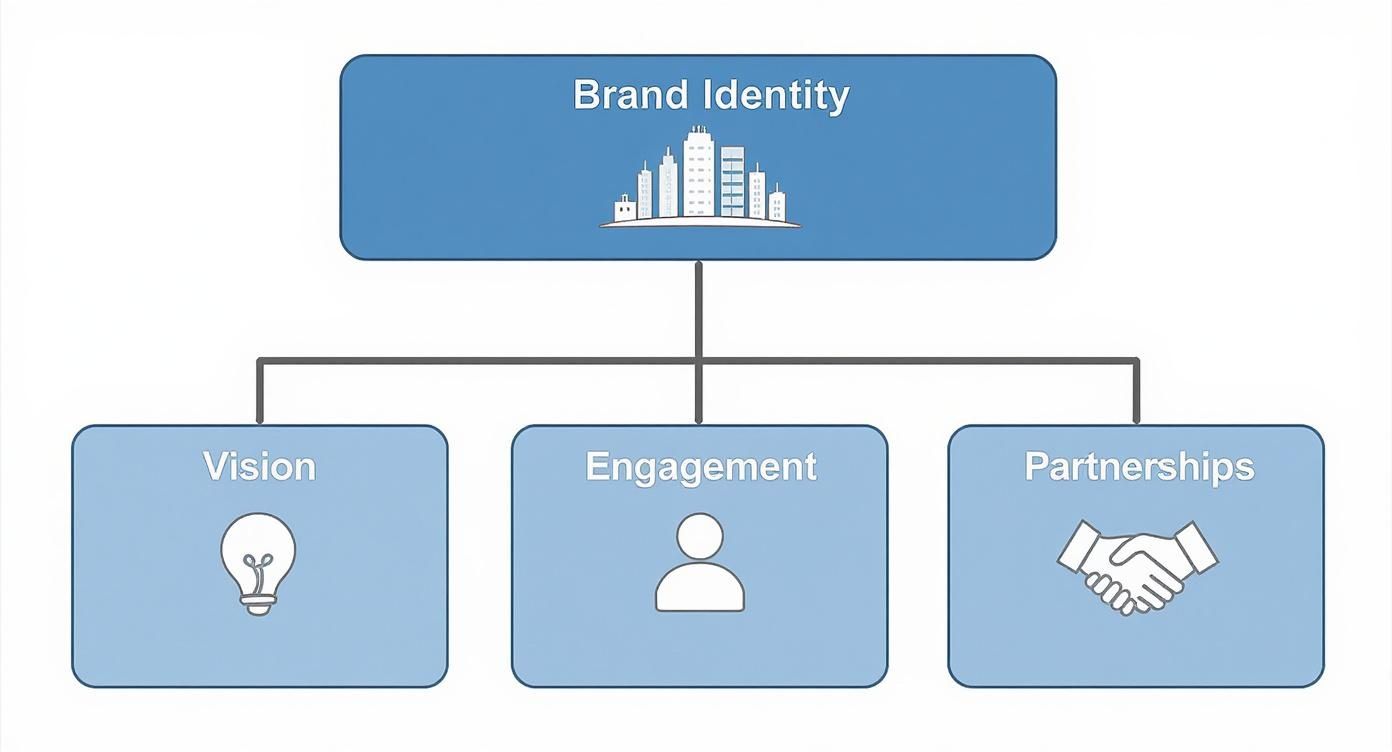 Infographic about smart city marketing