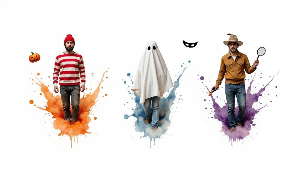 10 Genius Last Minute Costume Ideas Adults Can Make in Minutes