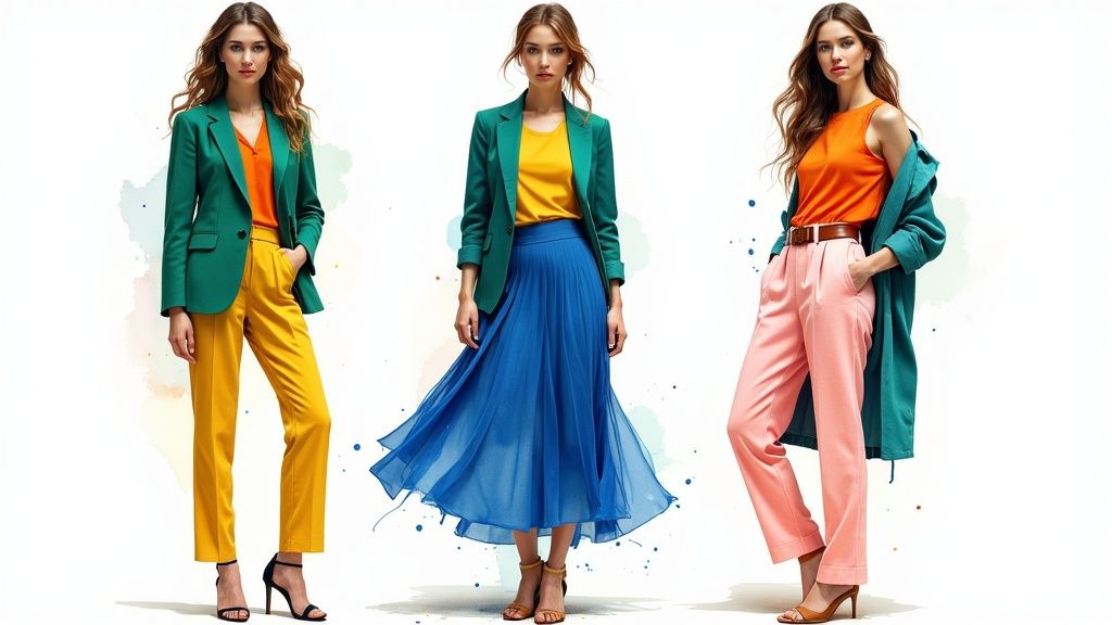 10 Bold Color Blocking Outfit Ideas to Try Today