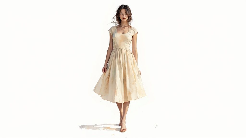 A-Line Dresses for Pear-Shaped Bodies