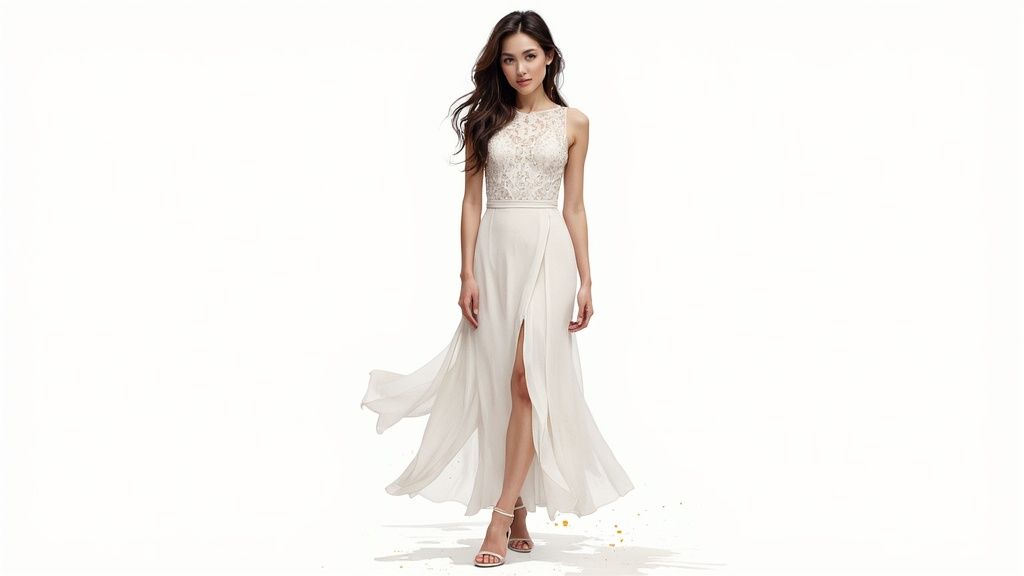 Dresses for an hourglass body shape