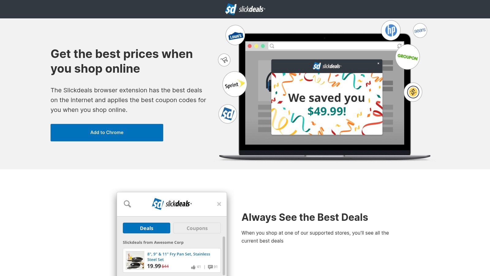 Slickdeals – Browser Extension