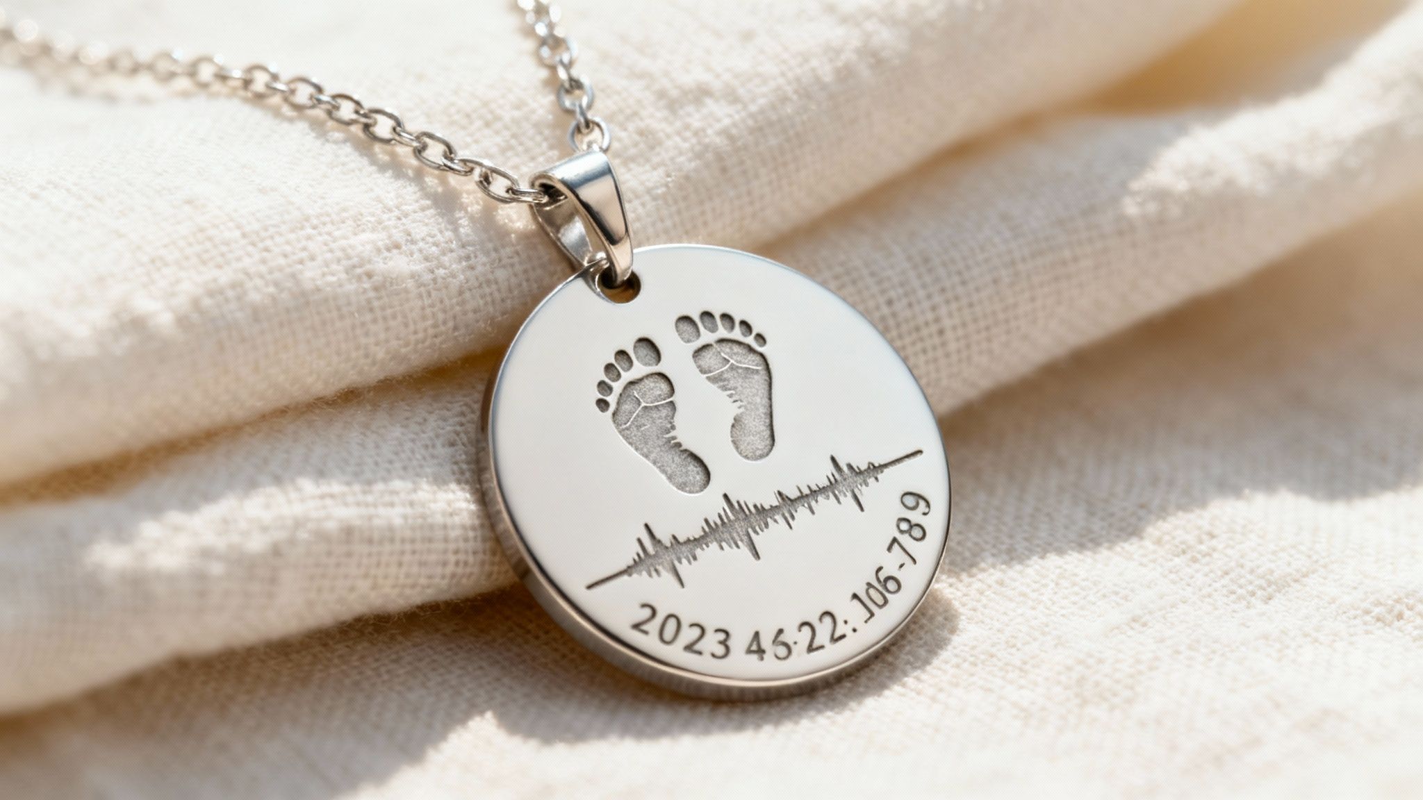 Close-up of a personalized locket with intricate engravings, symbolizing unique keepsake ideas.