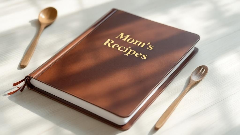 Personalized Recipe Book or Cookbook