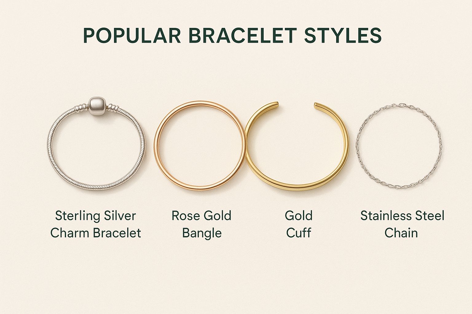 Infographic about sweet sixteen bracelet