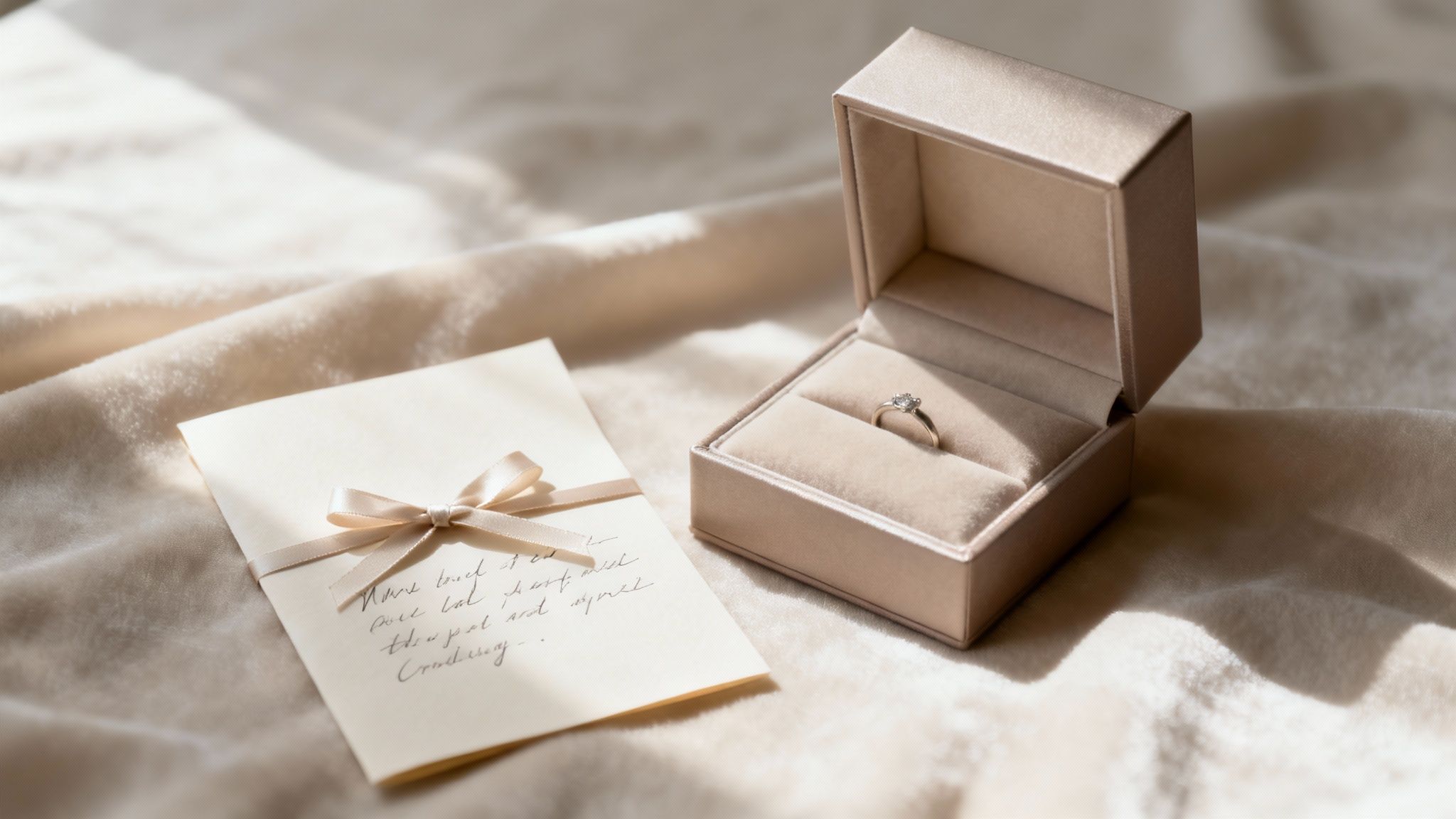 A mother gives her daughter a beautifully wrapped gift.