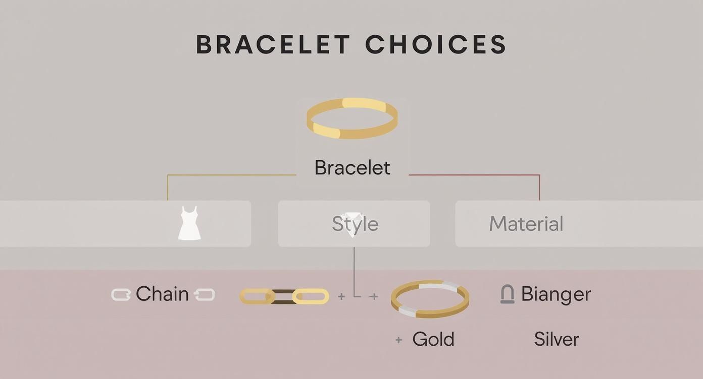 Infographic about birthday charm bracelet