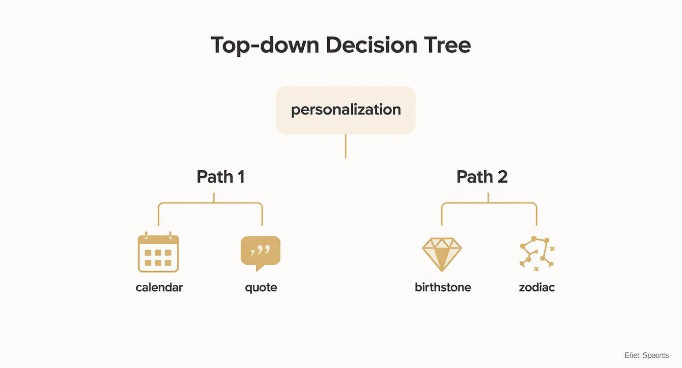 Infographic about gift to daughter from mother