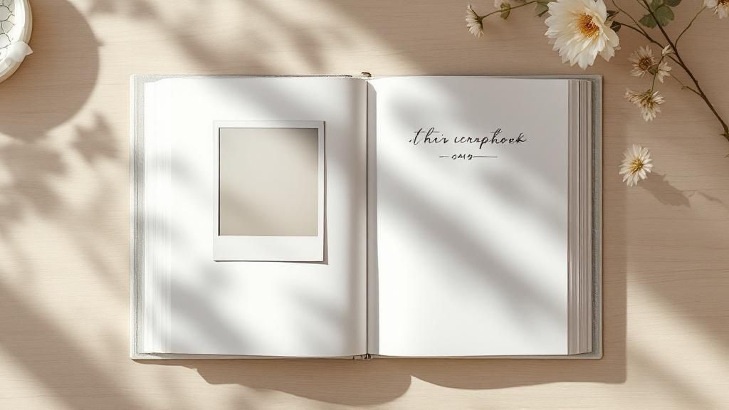 Custom Photo Album or Scrapbook
