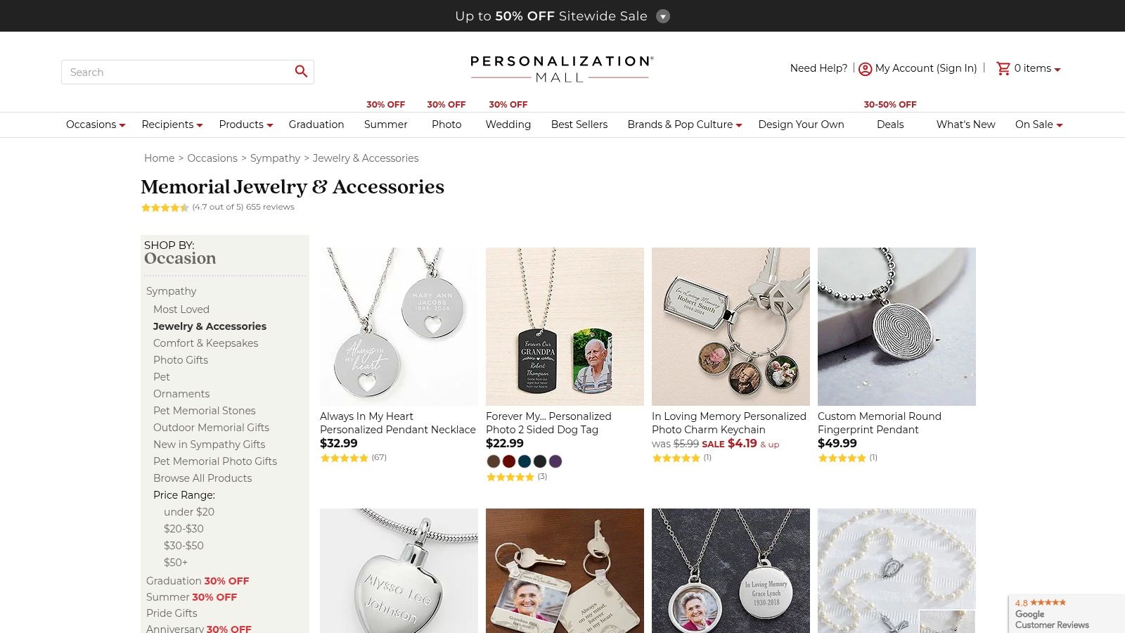 Personalization Mall