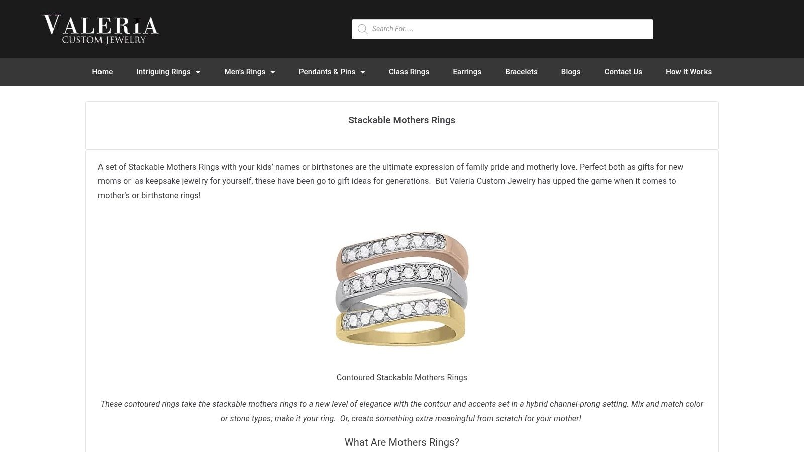 Valeria Custom Jewelry