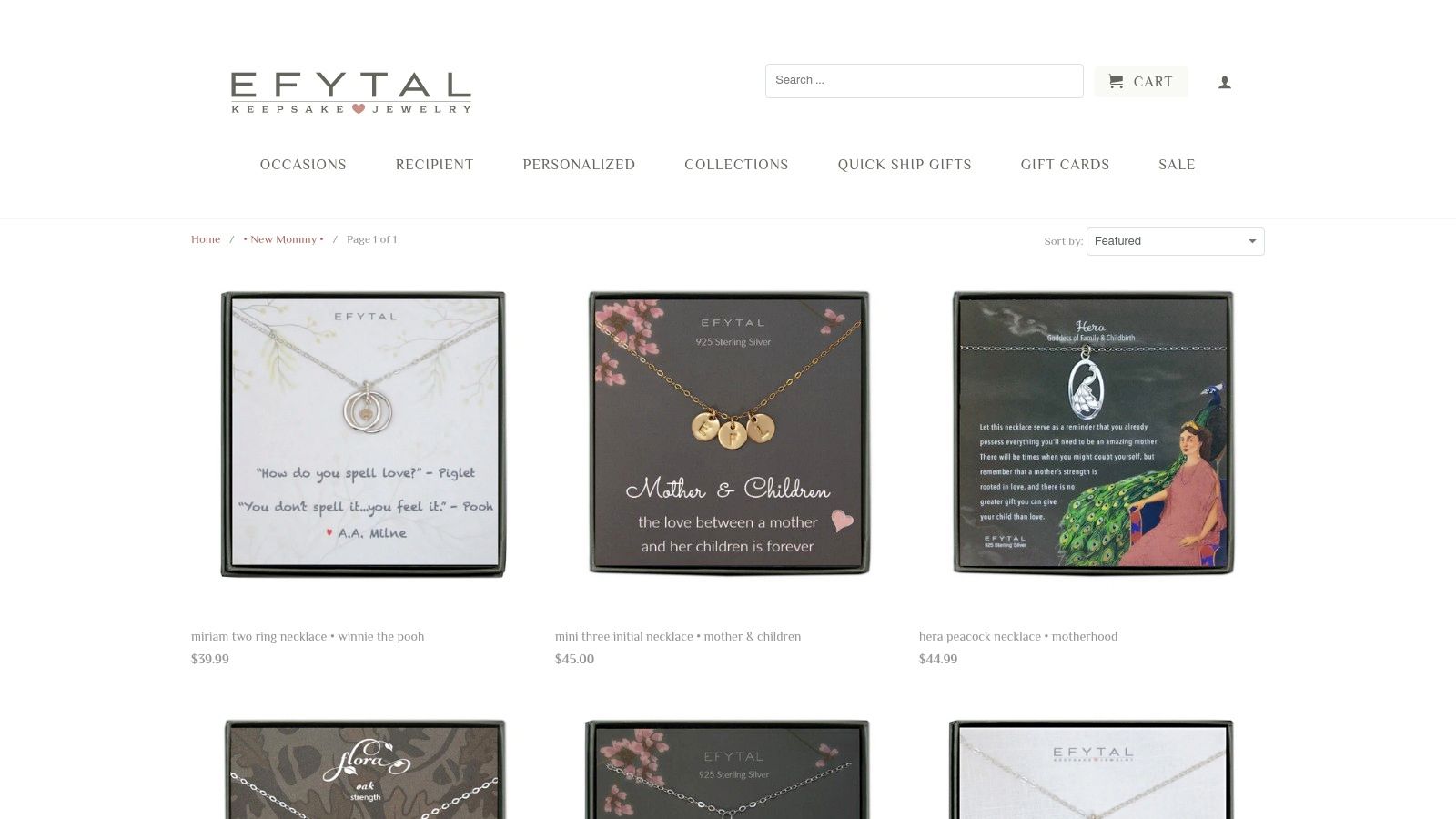 Pregnancy/New Baby Jewelry Gifts