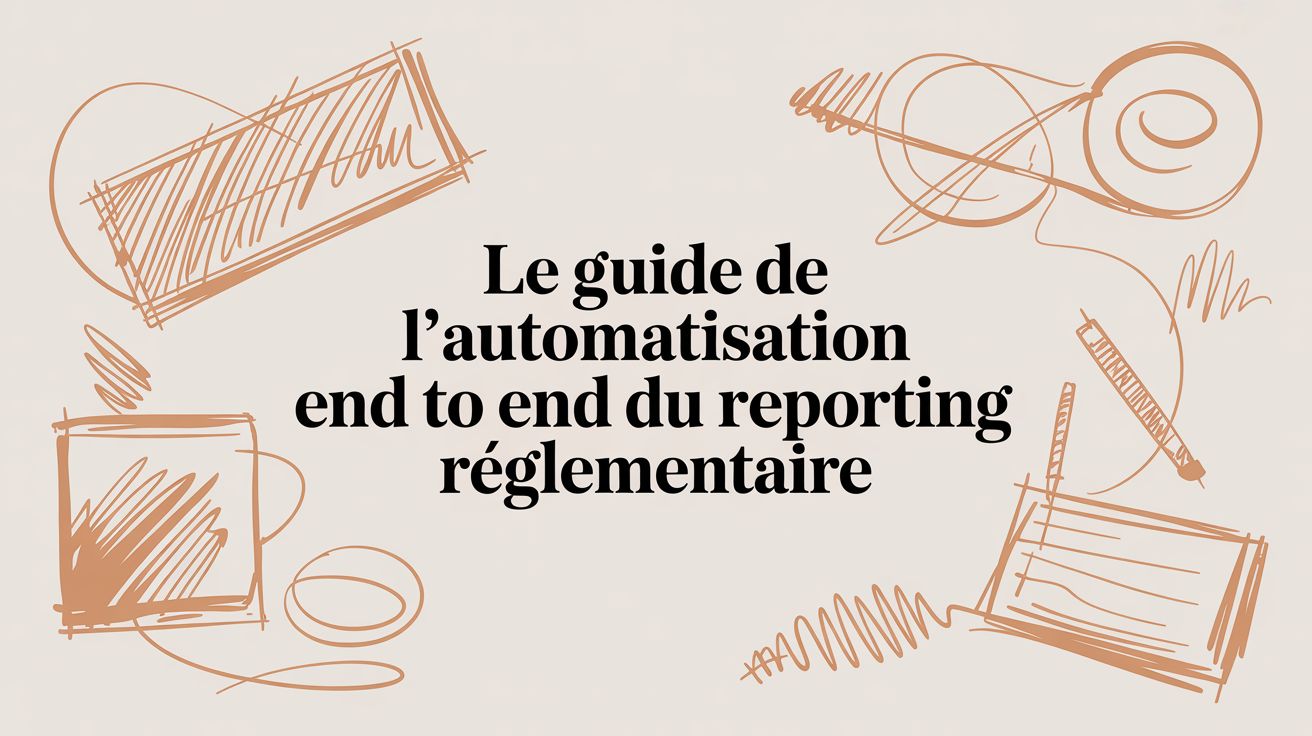 Le guide de l'automatisation end to end du reporting réglementaire