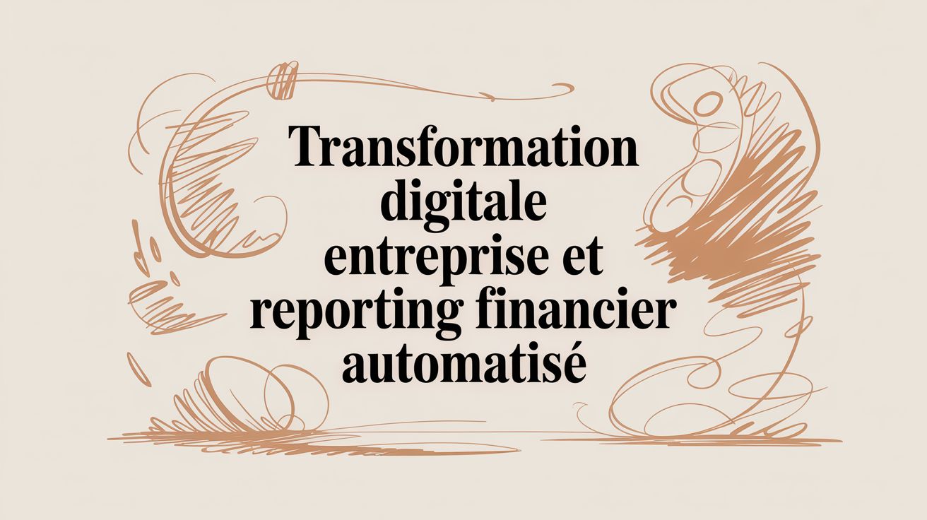 Transformation digitale entreprise et reporting financier automatisé