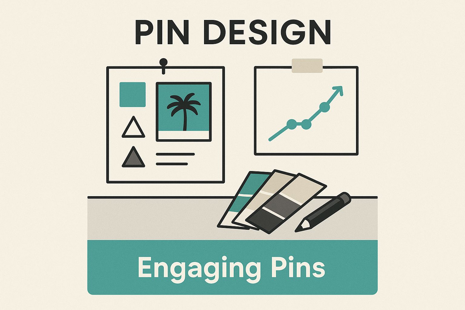Infographic about pinterest marketing