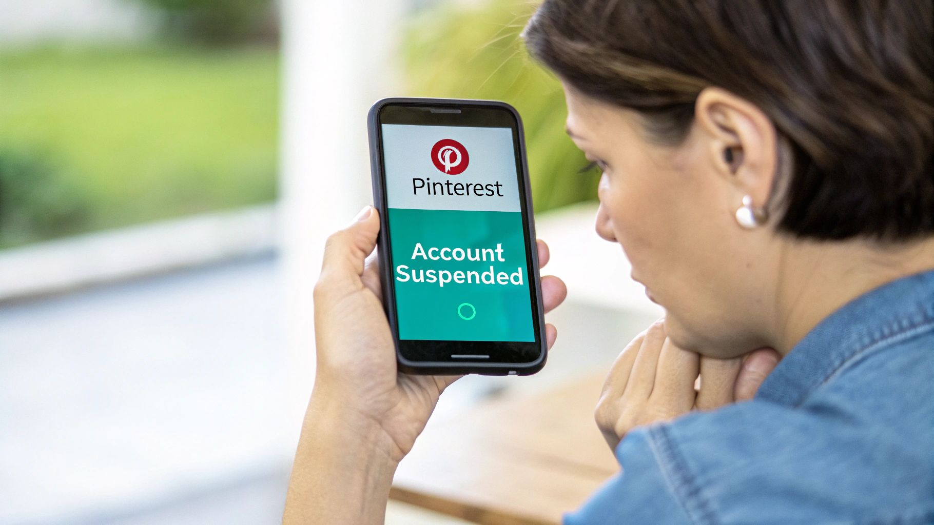 Pinterest Account Suspended
