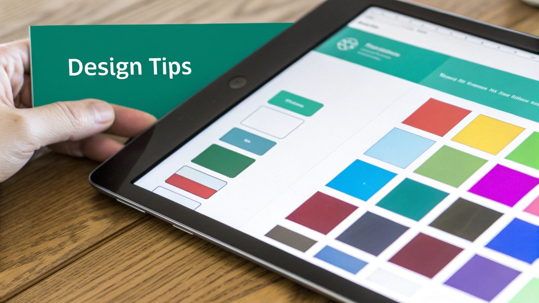 Illustration showing analytics graphs and charts overlaid on Pinterest-style pin designs.