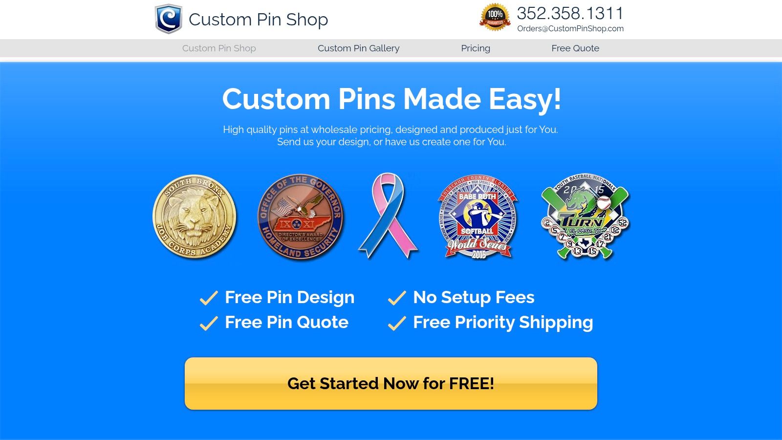 Custom Pin Shop