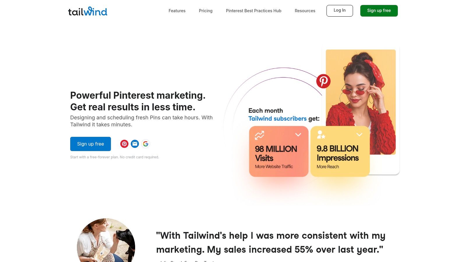 Tailwind (Tailwind Create + Scheduler)