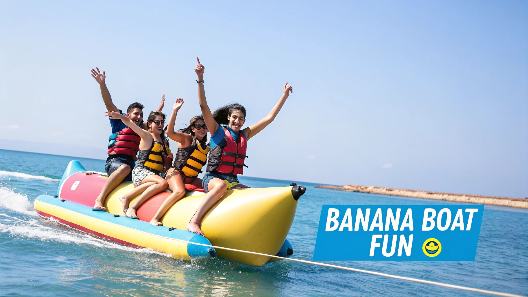 Top Goa Beaches Water Sports to Try in 2025 4 Banana Boat Ride