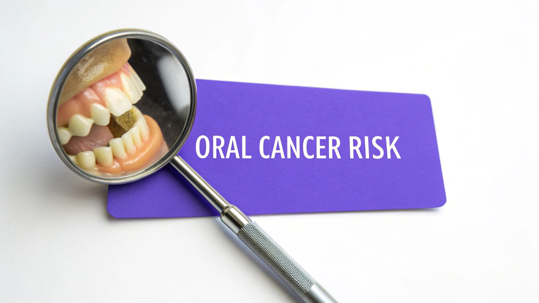 A medical illustration showing the effects of smokeless tobacco on teeth and gums.
