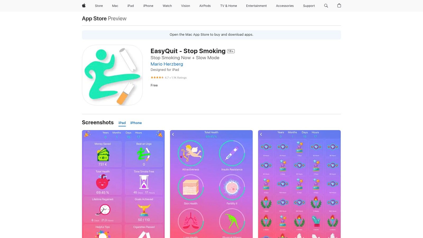 EasyQuit – Stop Smoking