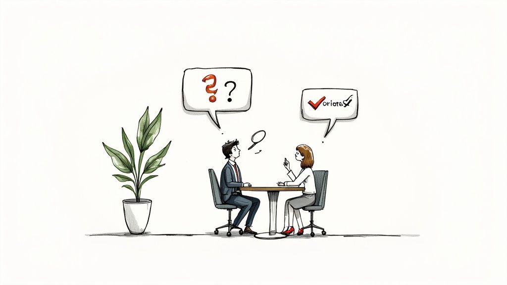 A CNA smiling and looking at the camera, ready to answer questions