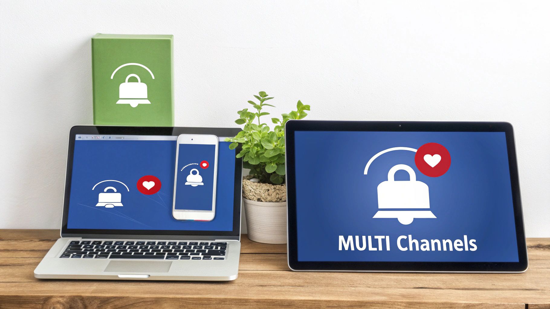 Communicate Through Multiple Channels Simultaneously