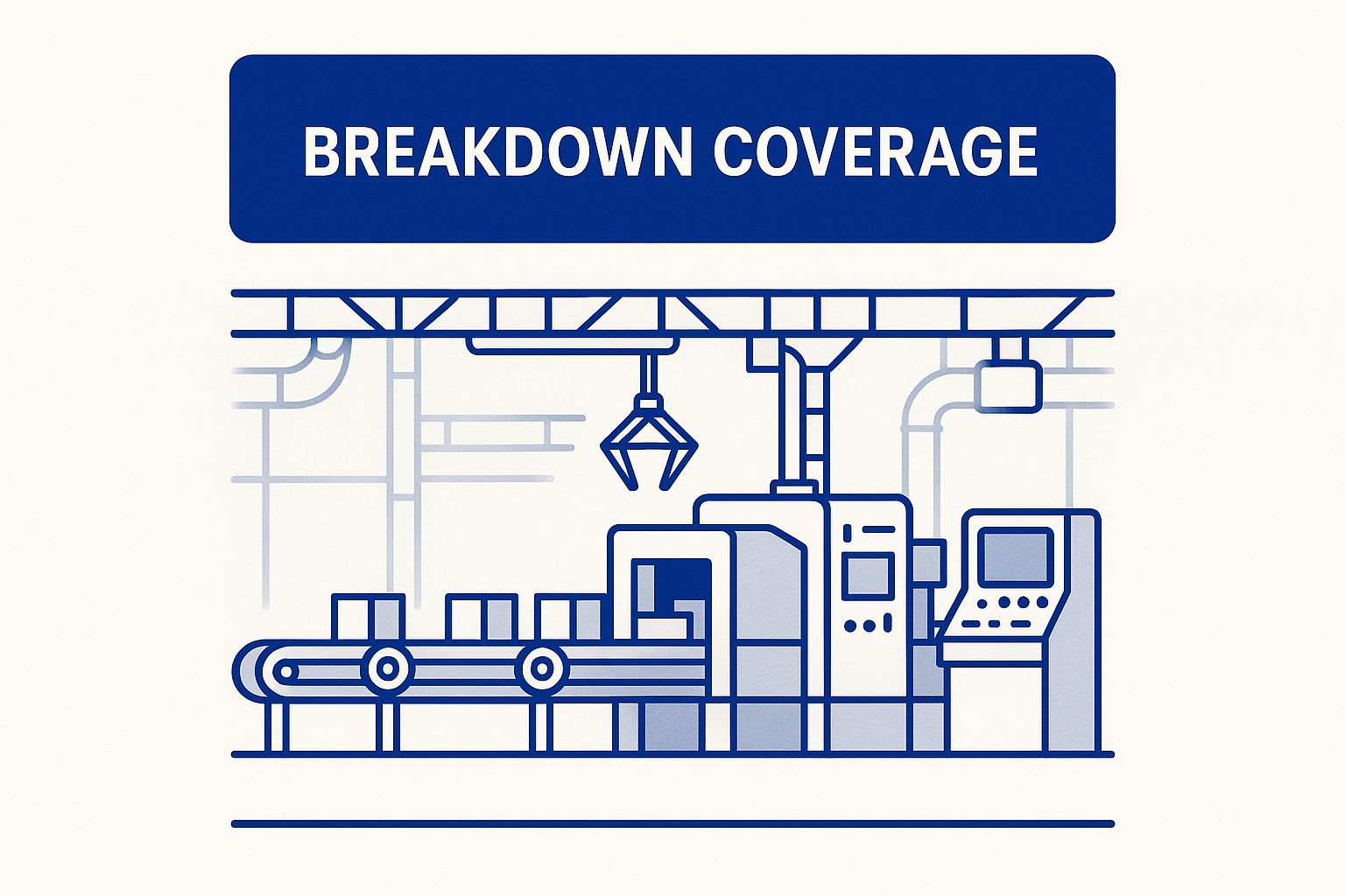 Infographic about what is equipment breakdown coverage