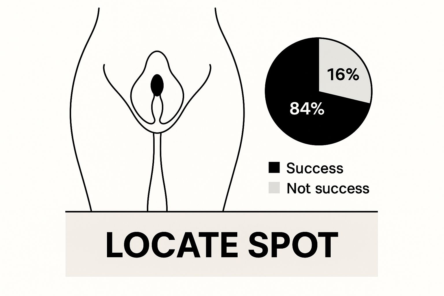 Infographic about how to find the g spot