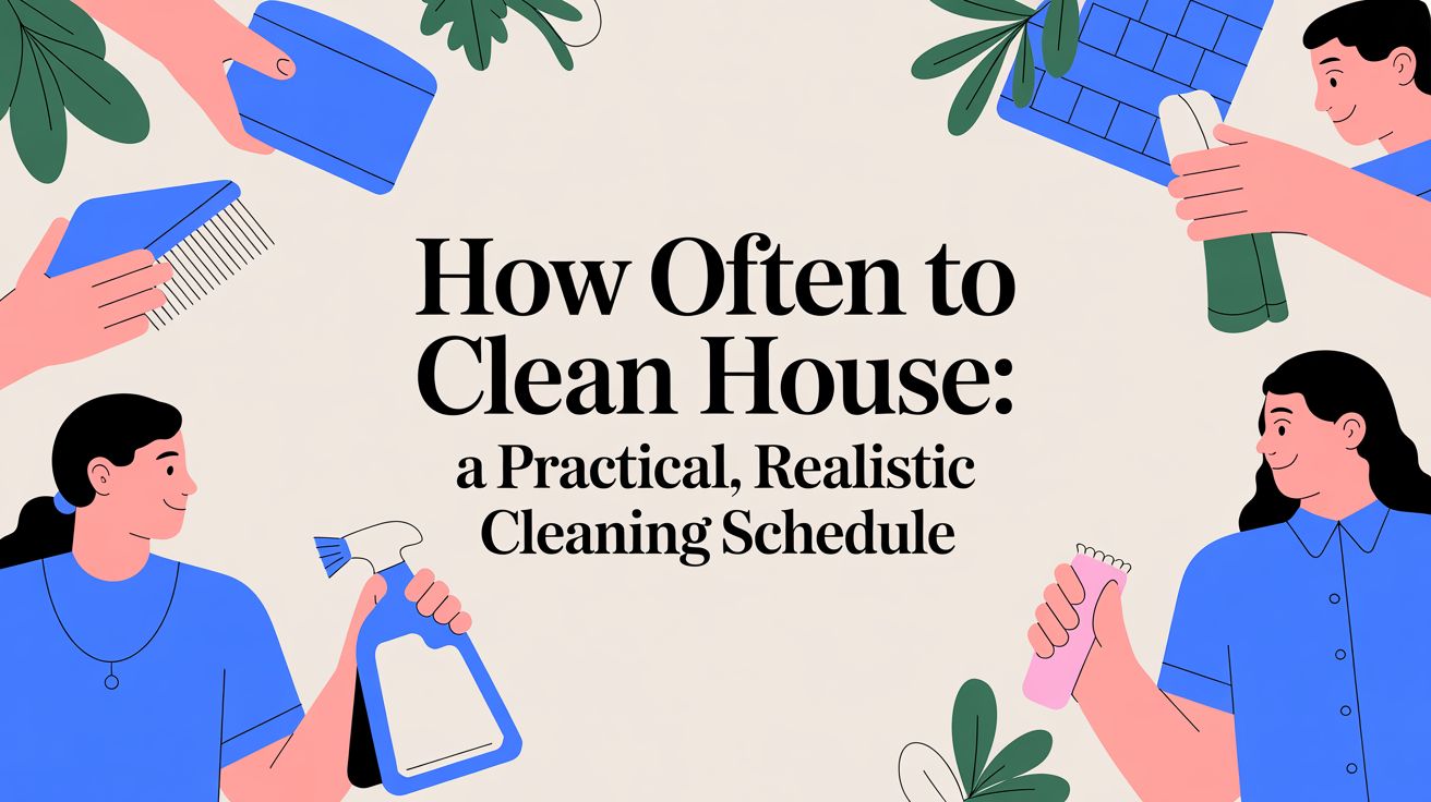 How Often to Clean House: A Practical, Realistic Cleaning Schedule