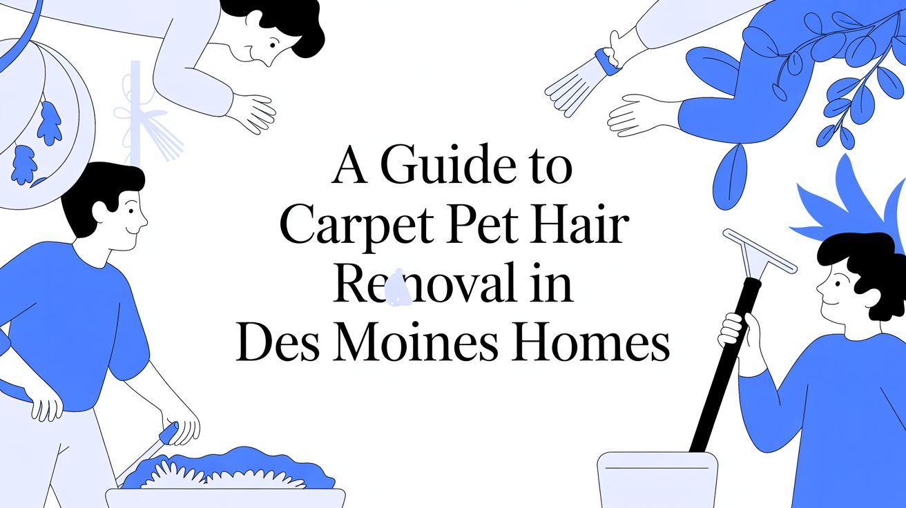 A Guide To Carpet Pet Hair Removal In Des Moines Homes