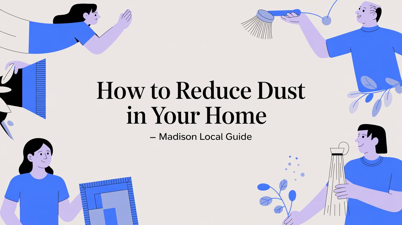 How to Reduce Dust in Your Home - A Madison Guide