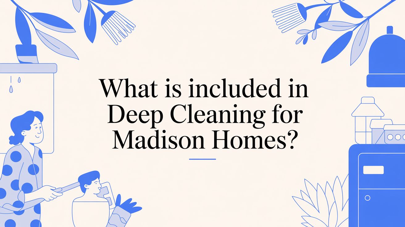 2 Bedroom Deep Clean Madison: What’s Really Included?