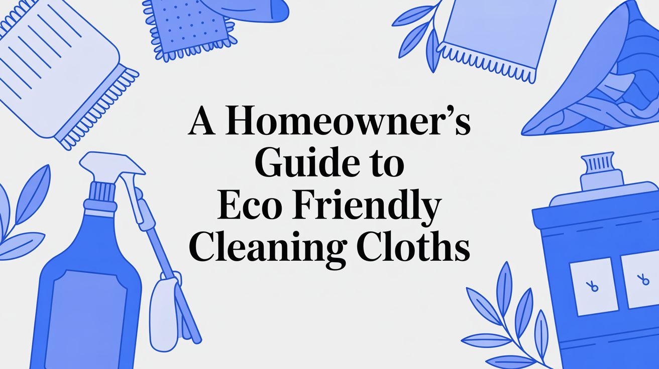 A Homeowner's Guide To Eco Friendly Cleaning Cloths in Des Moines