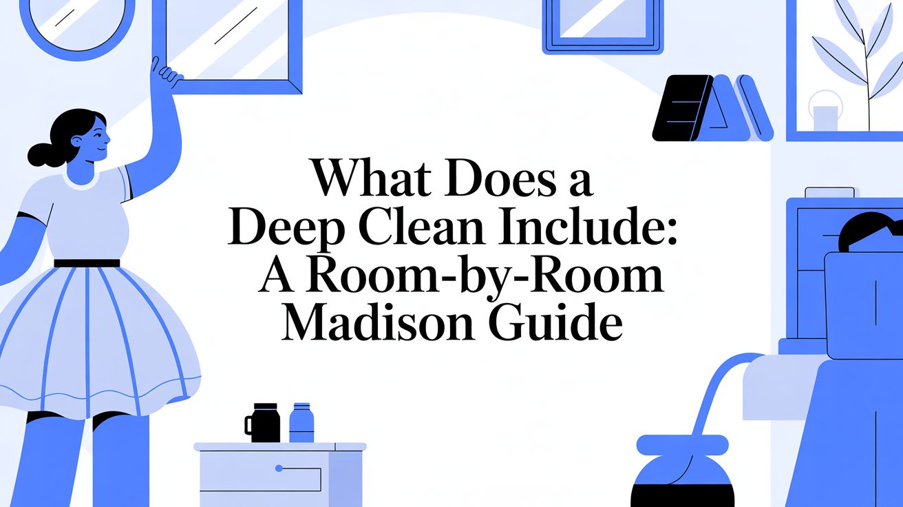 What Does a Deep Clean Include A Room-by-Room Madison Guide