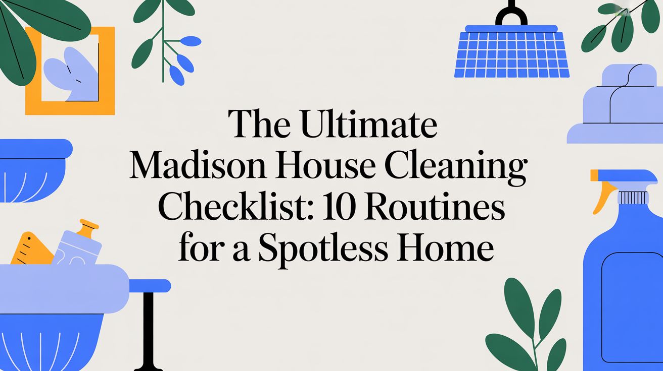 The Ultimate Madison House Cleaning Checklist: 10 Routines for a Spotless Home