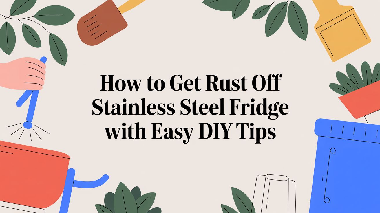 How To Get Rust Off Stainless Steel Fridge With Easy DIY Tips