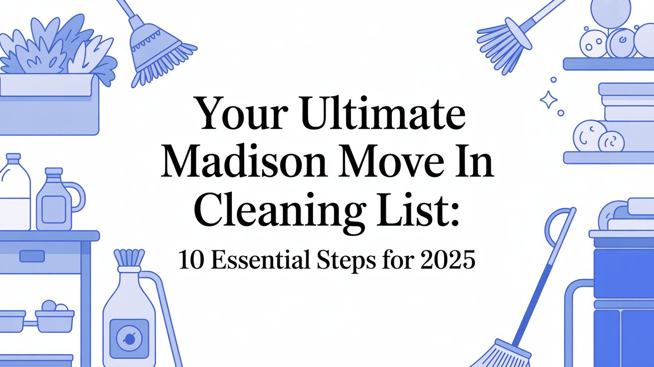 Your Ultimate Madison Move In Cleaning List: 10 Essential Steps for 2025