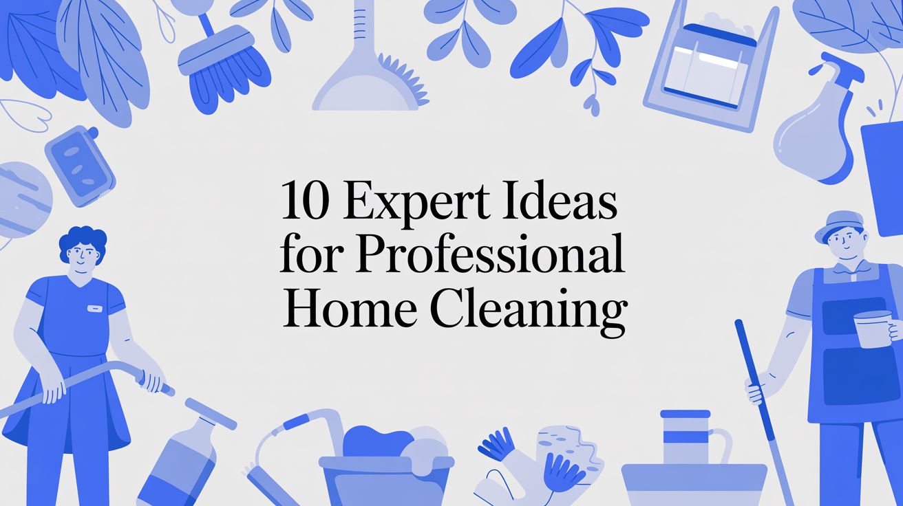 10 Expert Ideas for Professional Home Cleaning