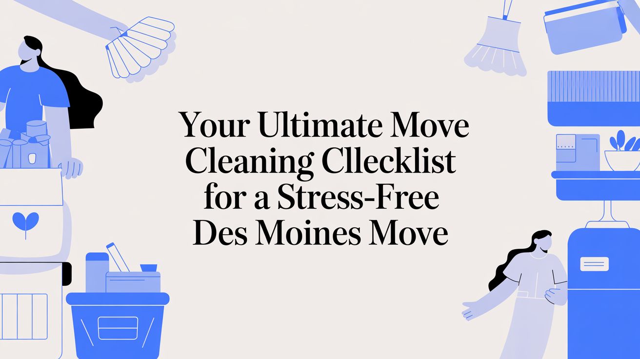 Your Ultimate Move Cleaning Checklist for a Stress-Free Des Moines Move