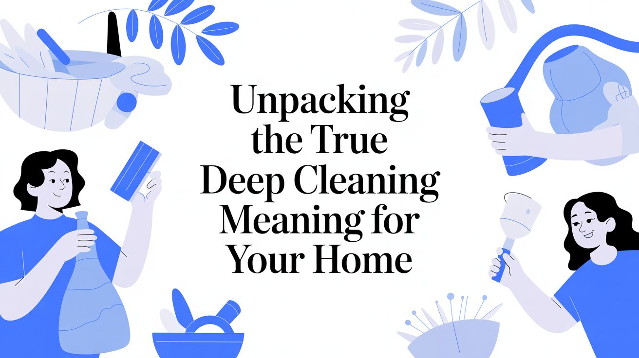 Unpacking the True Deep Cleaning Meaning for Your Des Moines Home