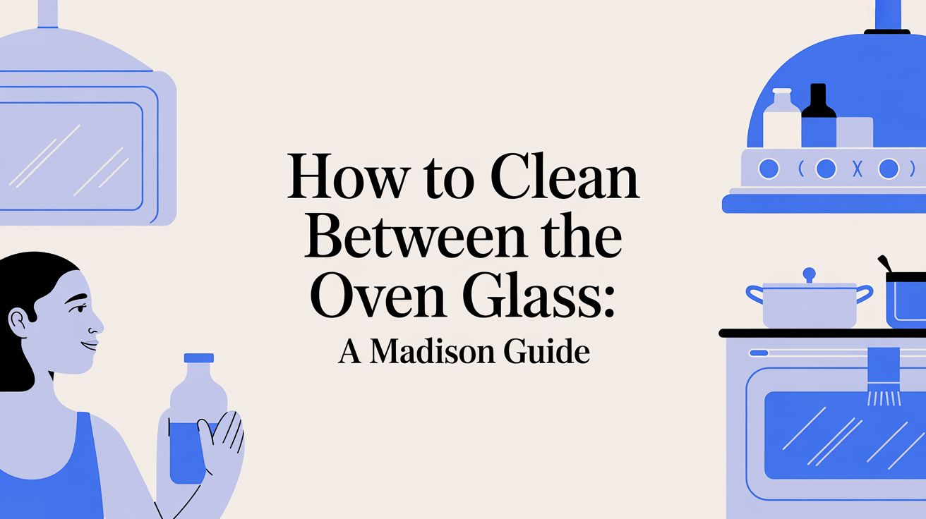 How to Clean Between the Oven Glass: A Madison Guide